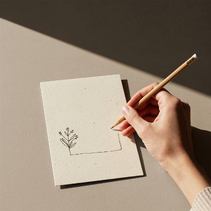 Picture of Tarjeta 15X10 Cm Germina 200Gr 1 Cara
