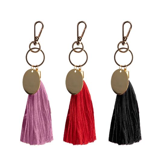 Image de Porte-Clés Long Pom-Pom