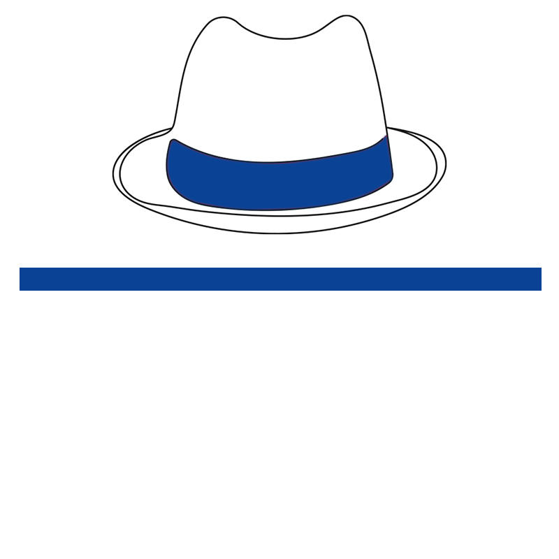 Navy blue polyester ribbon - image